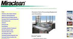 Desktop Screenshot of miraclean.com